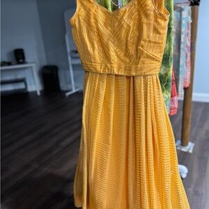 Elegant Yellow Georgette lehenga set